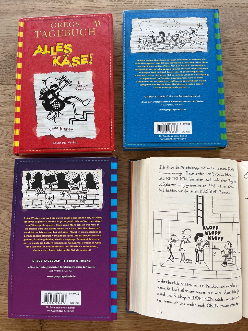 Libri: Gregs Tagebuch 11-14 neuwertig – Nuovo (secondo la descrizione) da Unterägeri venduto da flu_zp5d 4