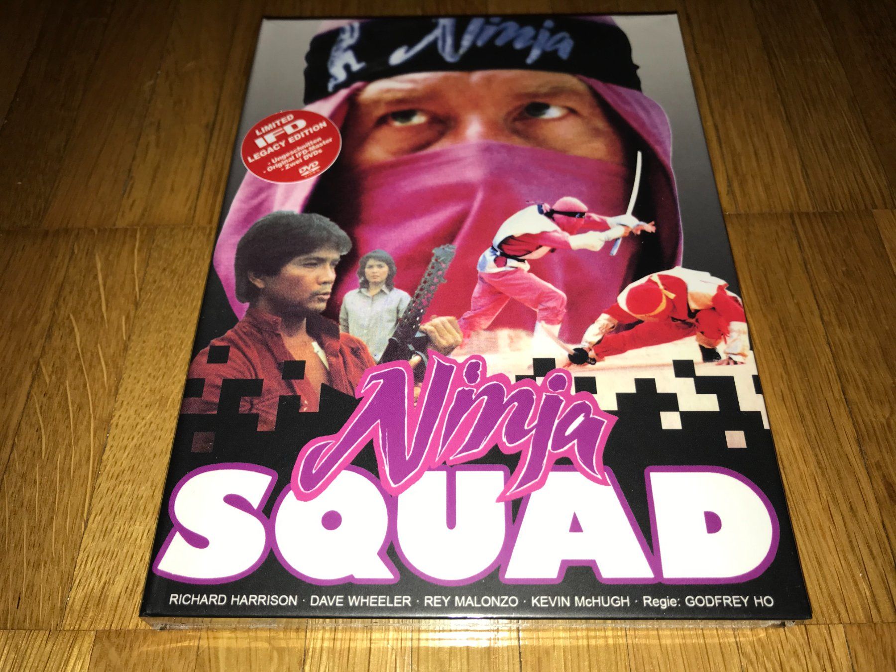 Tutti i DVDs: Ninja Squad - MEDIABOOK - B - UNCUT – Nuovo e nell'imballaggio originale da Basel venduto da havsok