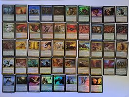 Magic The gathering Karten Lot in Foil & deutsch Part 9