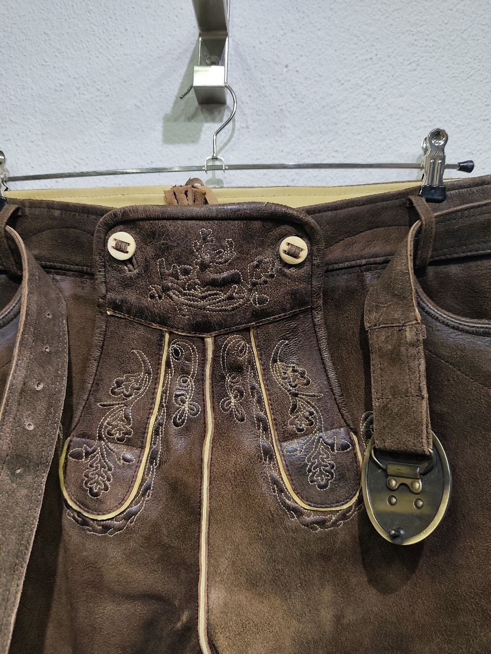 Pantaloni: Trachtenlederhose kurz - Grösse 62 – Nuovo e nell'imballaggio originale da Dussnang venduto da Rosenfee50 2