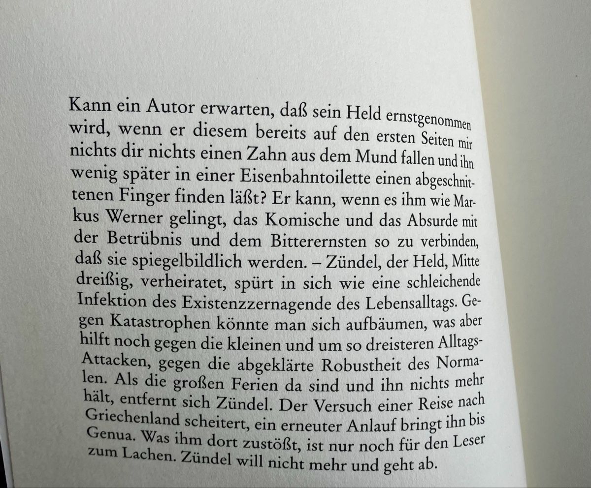 Libri: Markus Werner: Zündels Abgang – Usato da Buchs AG venduto da Allerleis 2