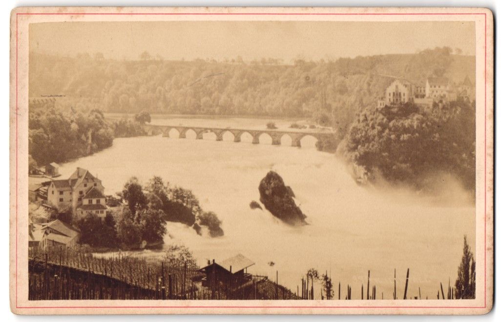 Fotografie & Manifesti: Fotografie Schaffhausen, Blick auf den R – Usato da Berlin venduto da bartko-reher