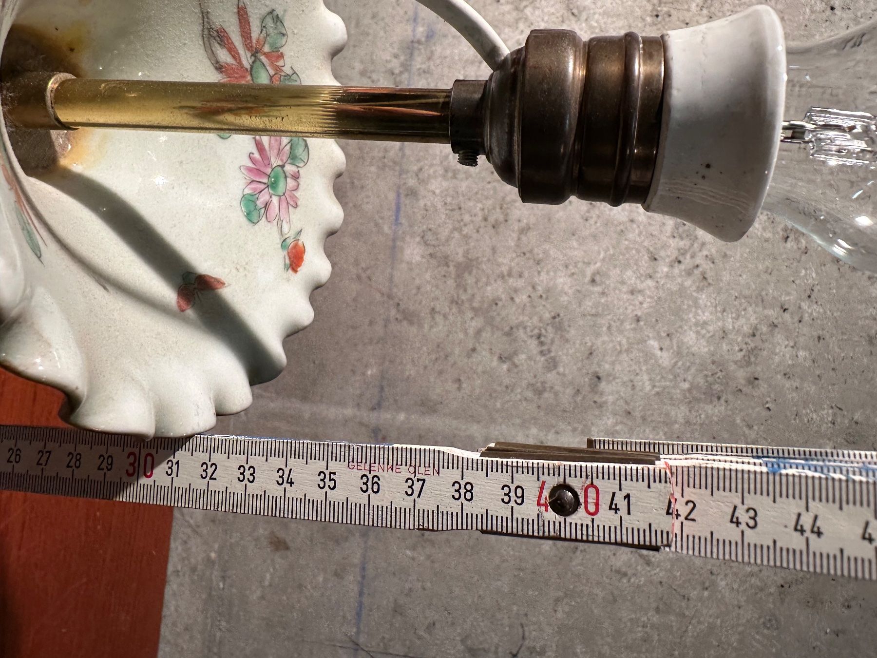 Lampade: Chinese porcelain table lamp – Usato da Lausanne venduto da artnouveau04 6