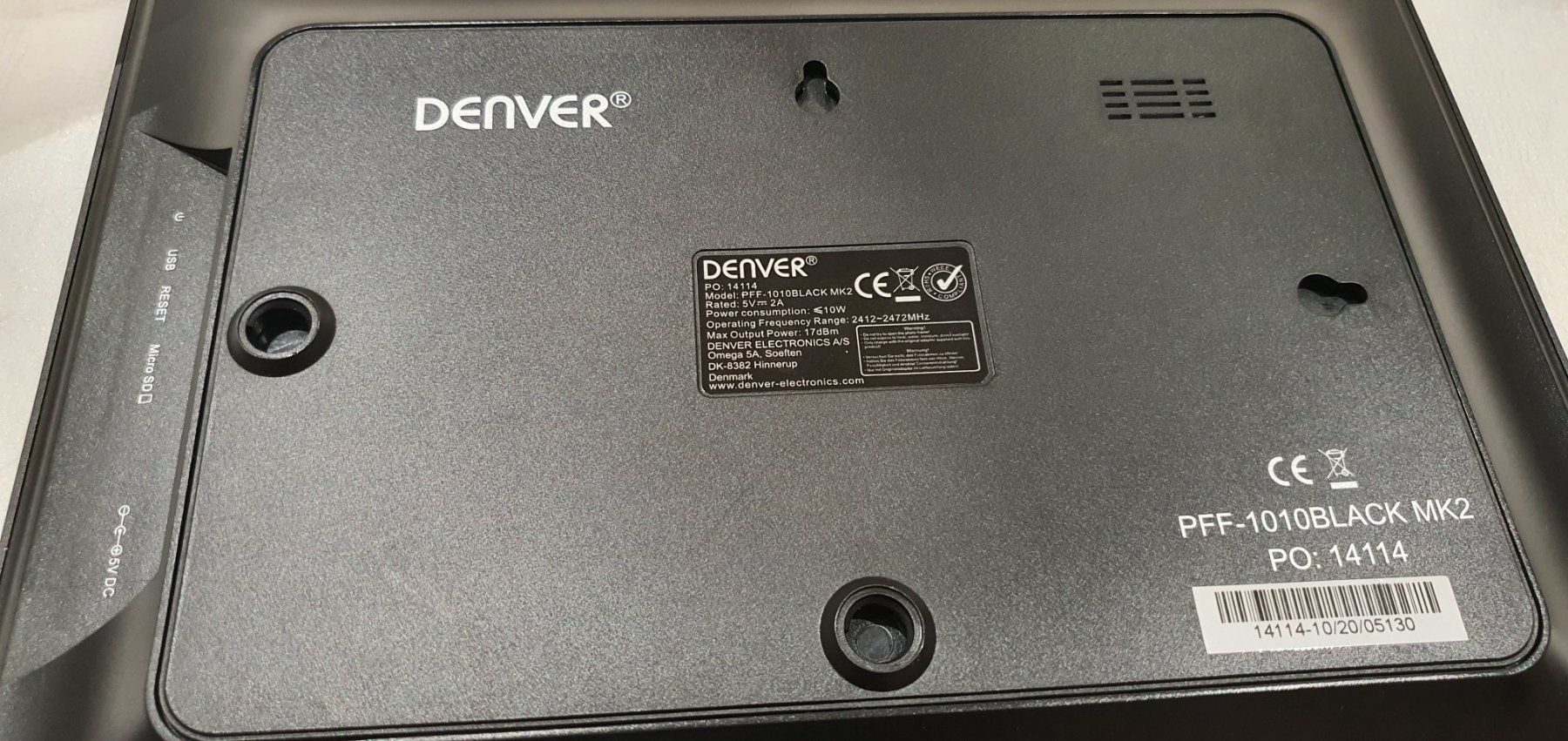 Cornici: Frameo Denver Digital Photo Frame Bilderrahmen PFF-1010 – Usato da Jona venduto da VivianPatrick 2