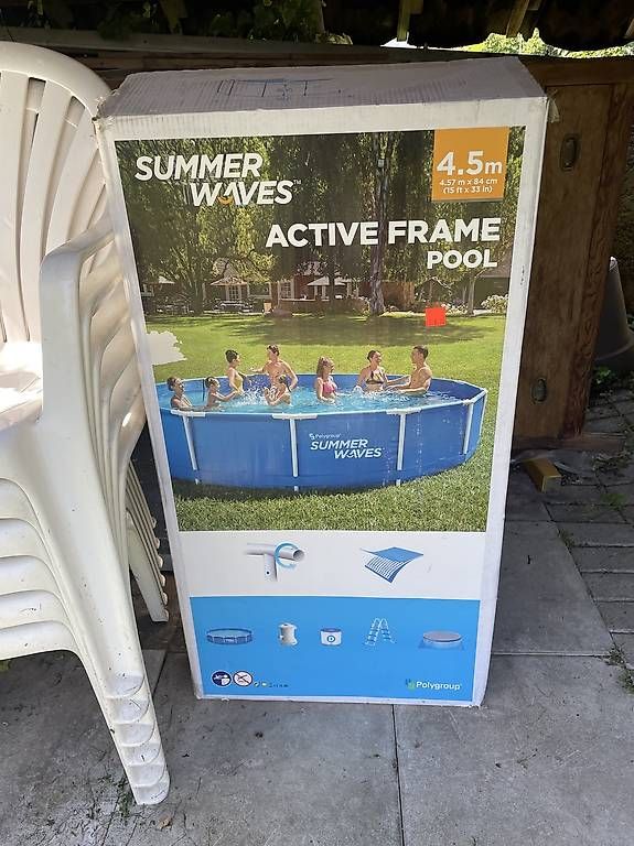 Piscine: Piscina Summer Waves 4.5m x 84cm – Usato da Mezzovico venduto da dem_x5k7 1