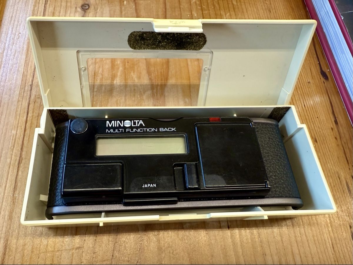 Minolta Appareil photo: Minolta Multi-Function Back – D'occasion à Olten par Jogger24 1