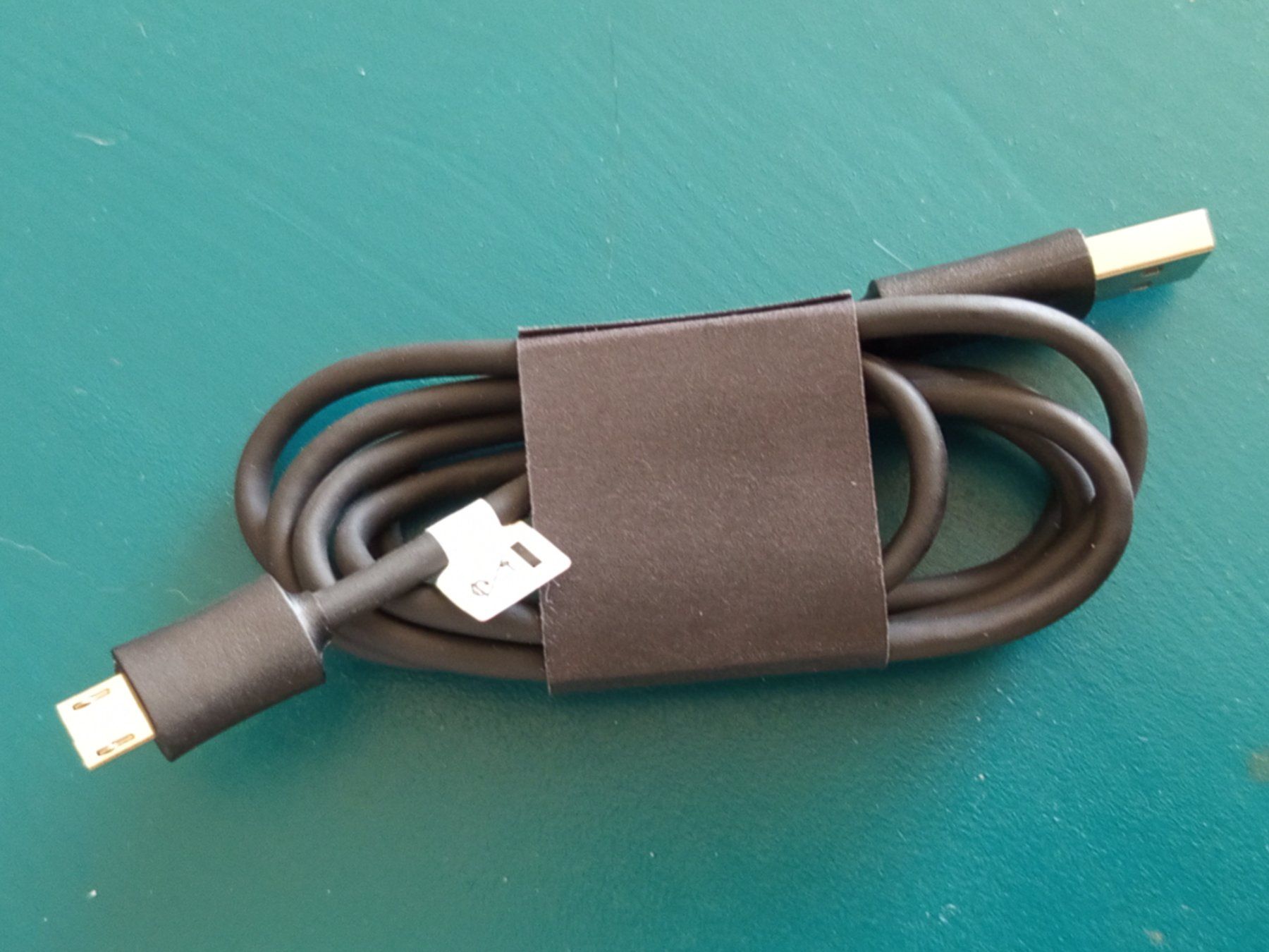 Cavi: USB Kabel - NEU - Micro USB auf USB - Schwarz – Nuovo e nell'imballaggio originale da Bassersdorf venduto da alu_ps66