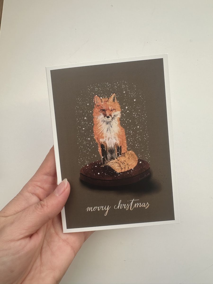 Cartes: Niedliche Weihnachtskarten 3er Set, Fuchs in der Schneekugel – Neuf avec emballage d'origine à Obfelden par RichardS. 3