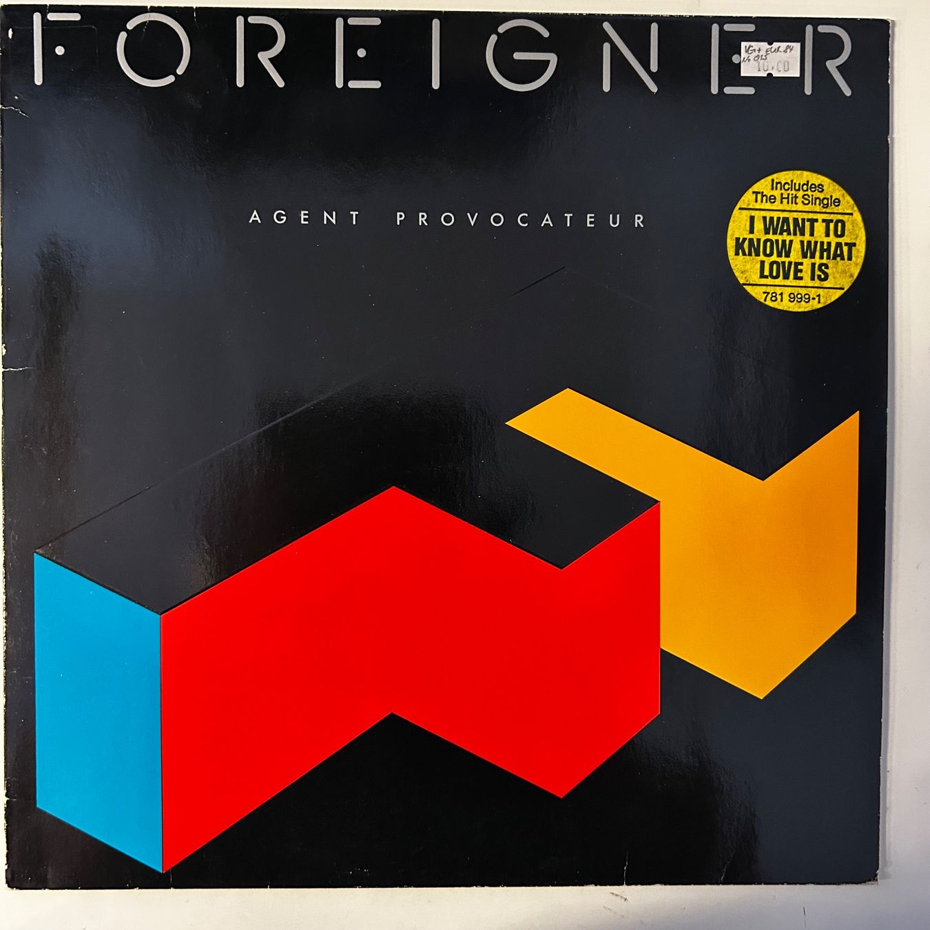 Dischi in vinile: Foreigner - Agent Provocateur, Vinyl-LP – Usato da Aesch BL venduto da BernisFlomi