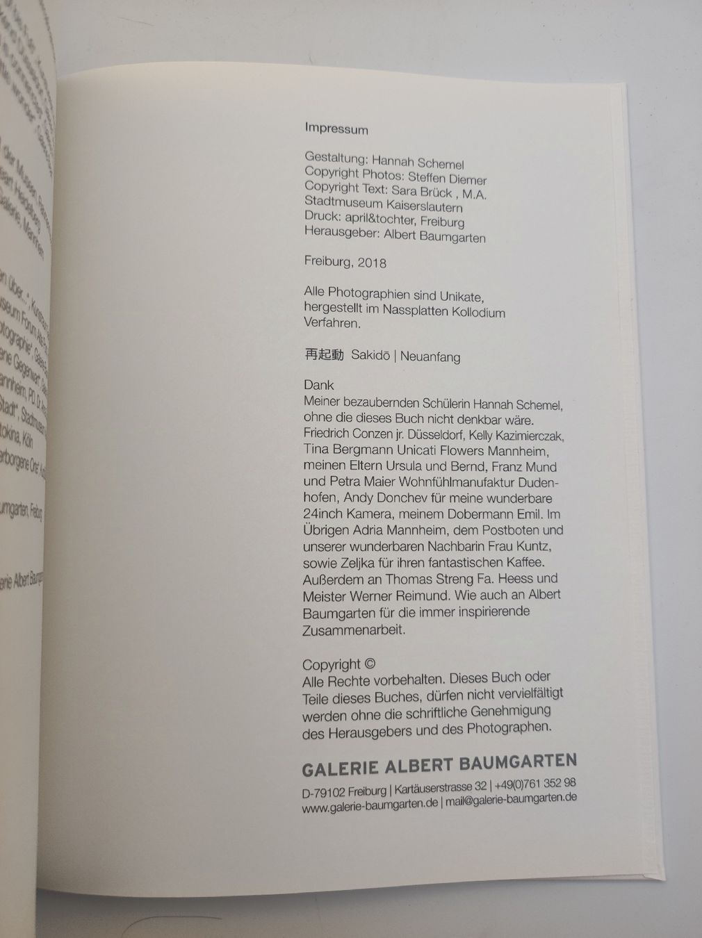 Libri: PHOTOBOOK - STEFFEN DIEMER – Nuovo (secondo la descrizione) da Goldach venduto da Gaip 2