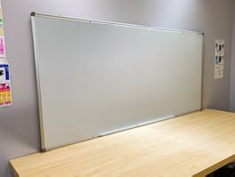 Magnethaftendes Whiteboard hartmannWB 200x100cm NEU