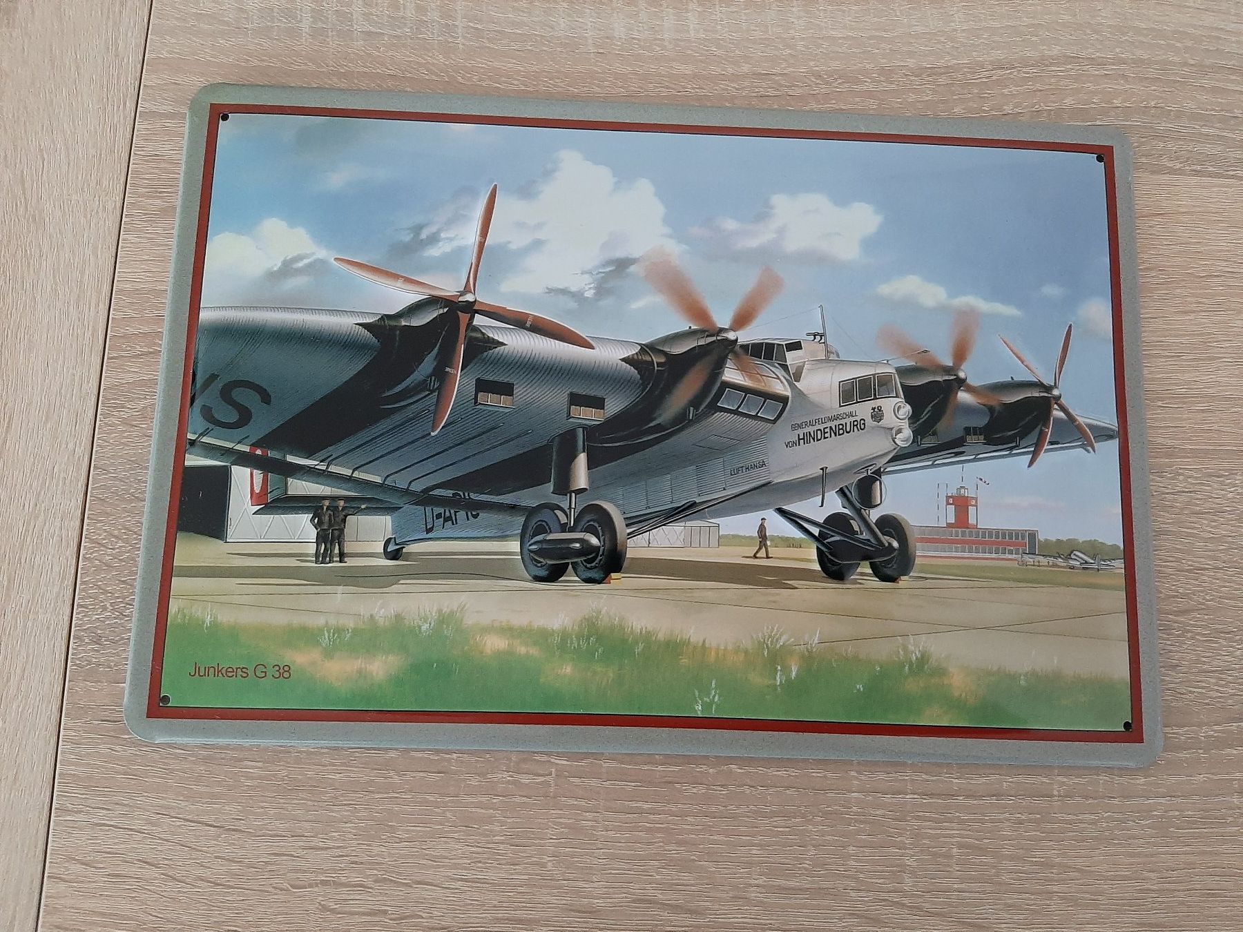 Poster & Bilder: Email-Bild Flugzeuge Junkers G 38 – Gebraucht aus Menziken von Rien1