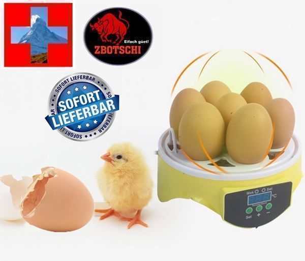 Sonstiges Tierzubehör: Eier Inkubator Brutkasten Brutapparat Ei – Neu und originalverpackt aus Visp von zbotschi