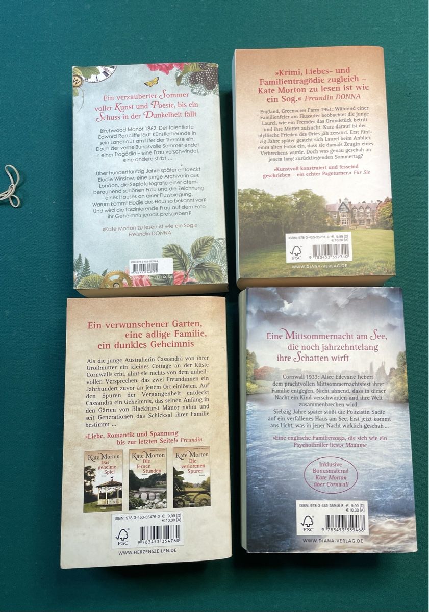 Libri: Kate Morton - 4 Romane – Usato da Wettingen venduto da elybis 1