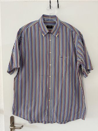 Paul & Shark Hemden Kurzarm Grösse 44/XXL, oryginal