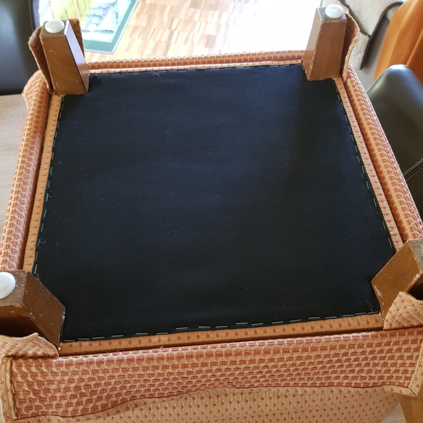 Hocker: Pouf ou repose-pieds – Neu (gemäss Beschreibung) aus Bouveret von Hannelor0 3