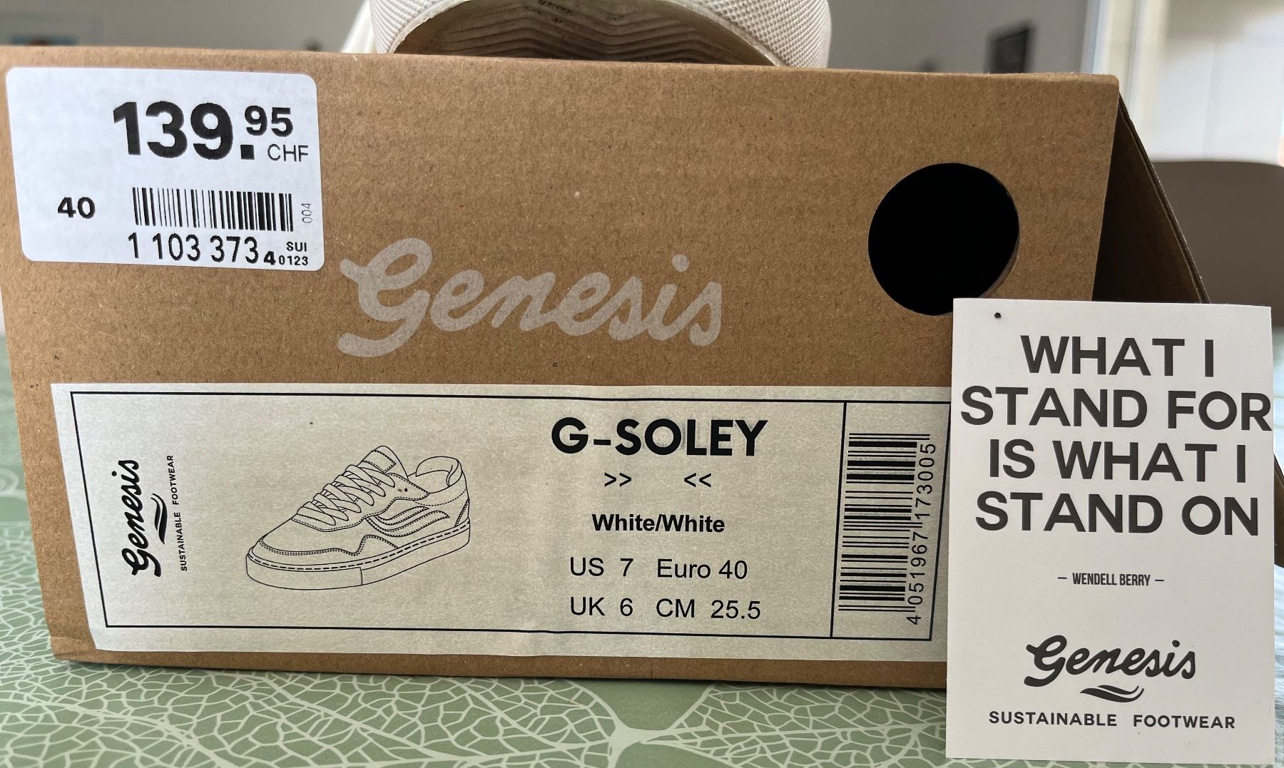 Genesis Scarpe da donna: Sneakers Genesis pointure 39-39.5 – Usato da Le Crêt-p-Semsales venduto da staglione69 1