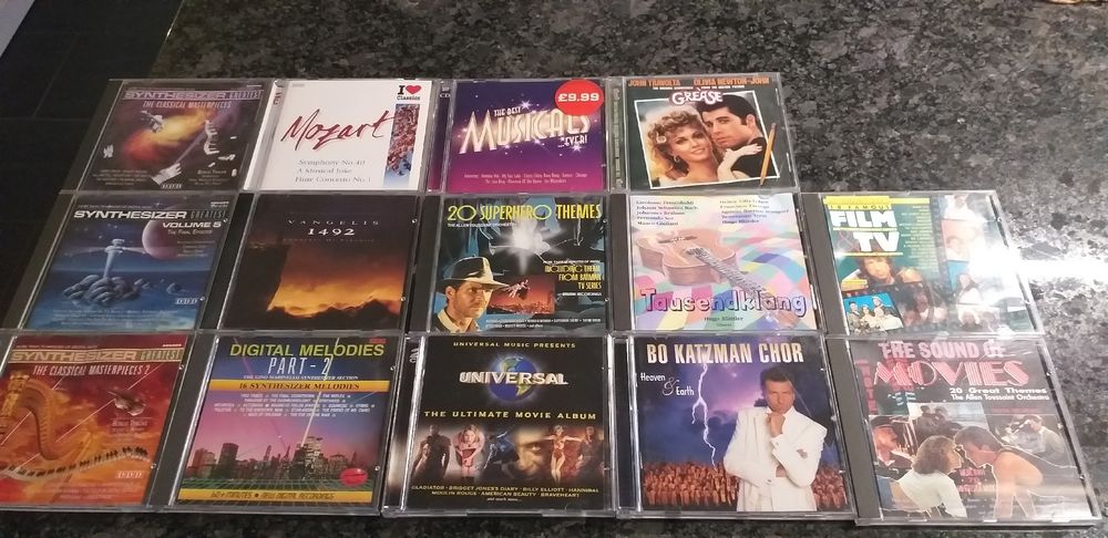 14 Classic, Synthesizer, Musical, Film, Movie CDs (Gebraucht) in Tuggen ...