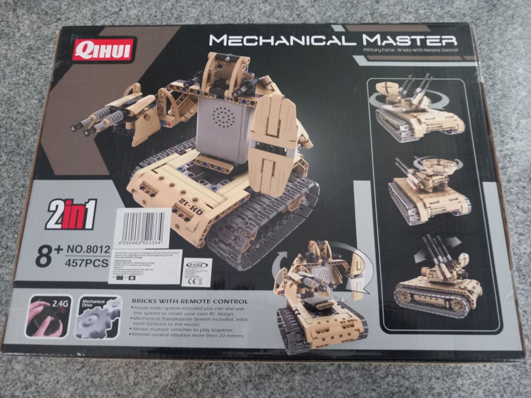 Modellismo RC: Panzer 2in1 Ferngesteuert RC 2.4 GHz – Nuovo e nell'imballaggio originale da Thun venduto da Spielzeug-Sale 1