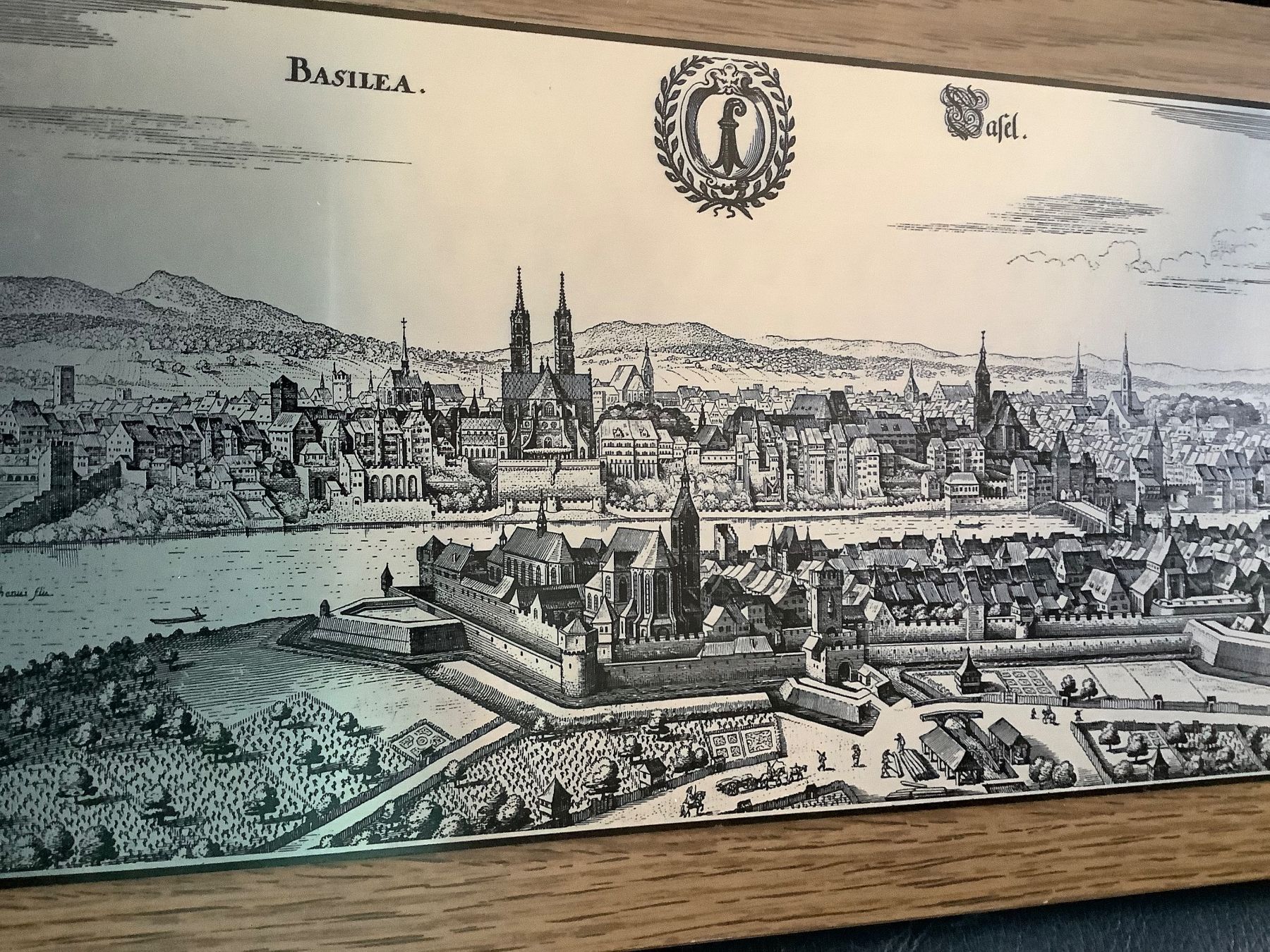Dipinti: BASEL - Tableau de la ville de Bâle – Usato da Le Lignon venduto da Gwen77 2