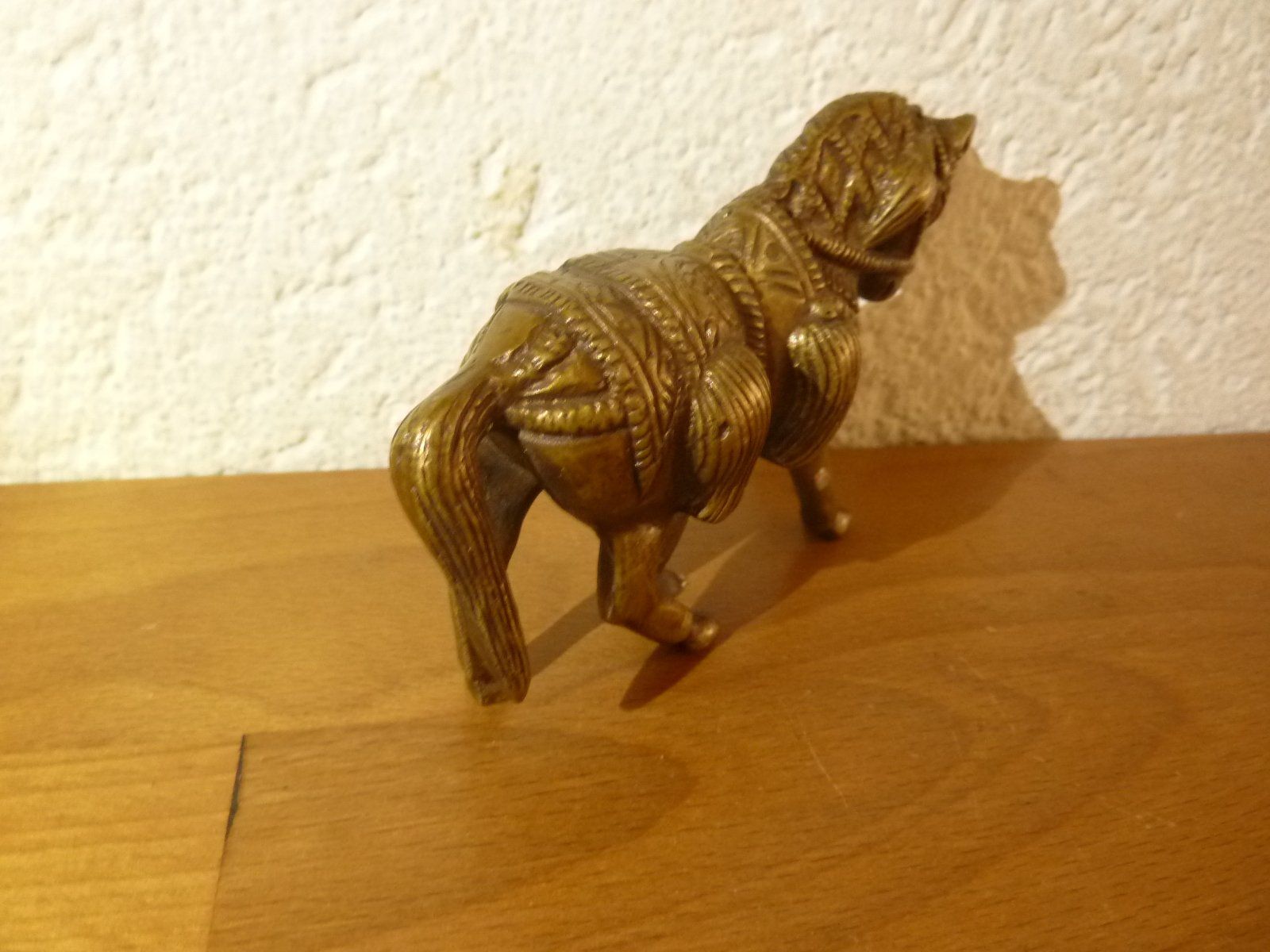 Statuette: schöne Messing Pferd Figur schöne detaillierte Statue – Usato da Hochfelden venduto da swissice 3