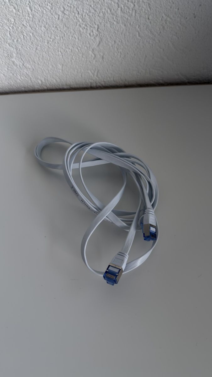 Cavi: Câble Ethernet RJ45 Cat 6A 2m – Nuovo (secondo la descrizione) da Vevey venduto da diogodasilva_ 1