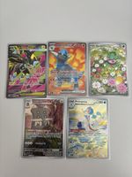 Zeraora EX, Rampardos, Fomantis Bastiodon,illustration rare