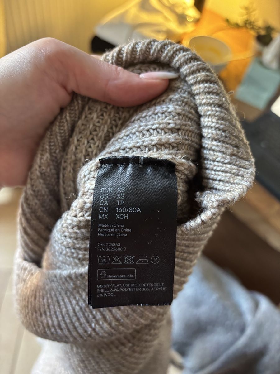 H&M Maglioni & Felpe: Pull en laine beige H&M – Usato da Zürich venduto da mps_9cp7 4