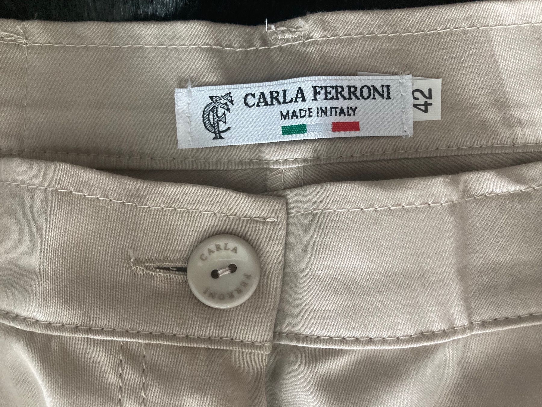 Pantaloni: Neu: 2/3 Shorts Carla Ferroni Gr. 36 – Nuovo e nell'imballaggio originale da Stetten AG venduto da Hanya 7
