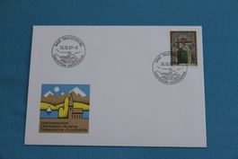 Werbestempel-Ersttag, 9497 Triesenberg FL,  26.10.1987