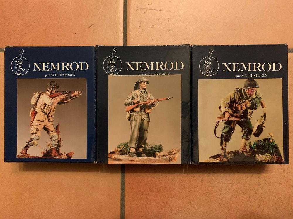 Lot 4 Cartons à Découper – Figurines Militaires Seconde Guerre, Ciseaux Magiques, France