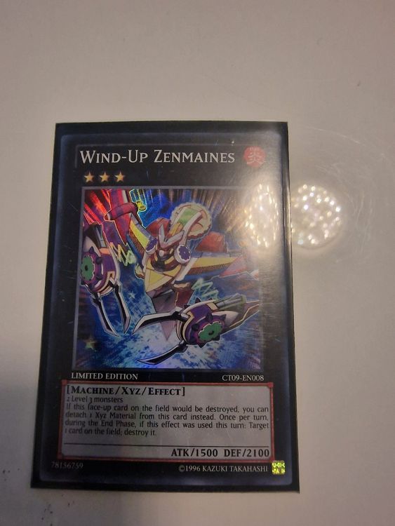 Yugioh Wind Up Zenmaines Kaufen auf Ricardo