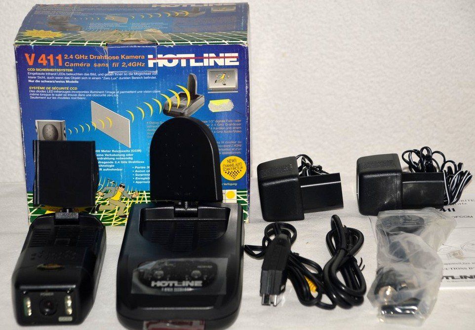 drahtlose Kamera HotLine V411 caméra sans fil (Gebraucht) in Collonges ...