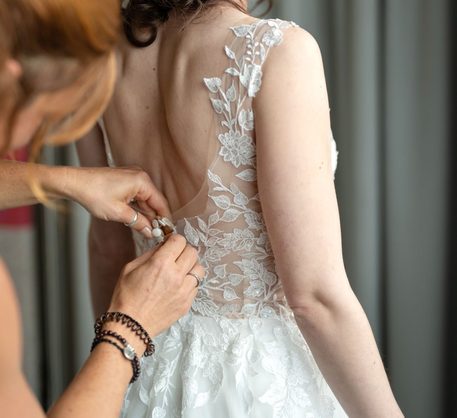 Vestiti: Secondhand Brautkleid Bianco Evento "Heather", Grösse 36 – Usato da Brunnen venduto da Herzig-Brautmode
