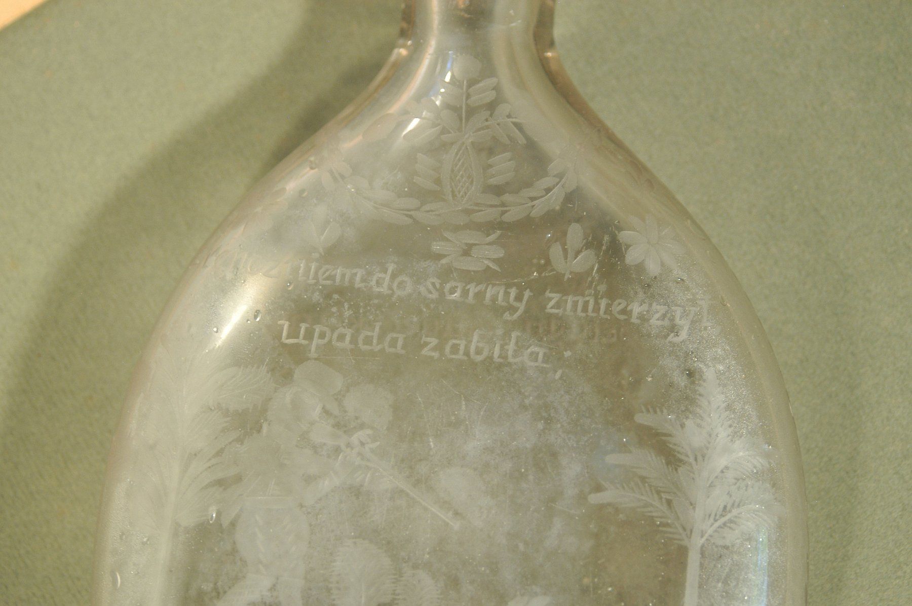 Bouteilles: Grosse Beutelflasche Böhmen 1850 – D'occasion à Herisau par Wisen 5