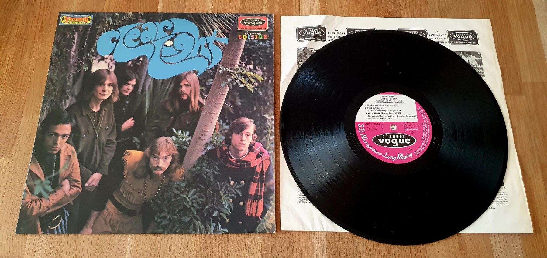 Dischi in vinile: CLEAR LIGHT, Same, Original French 1967 LP, MINT-! – Usato da Kreuzlingen venduto da Cdschlumpf