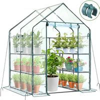 Gewächshaus Tomatenhaus Foliengewächshaus PVC Abdeckung