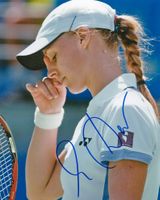 Elena Dementieva Tennis Autogramm signiert Foto 20x25cm