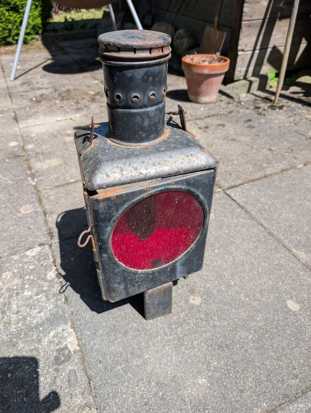Altro in Ferrovia: Alte Zugschlusslampe DB – Difettoso da Strengelbach venduto da Elfenfarn 1