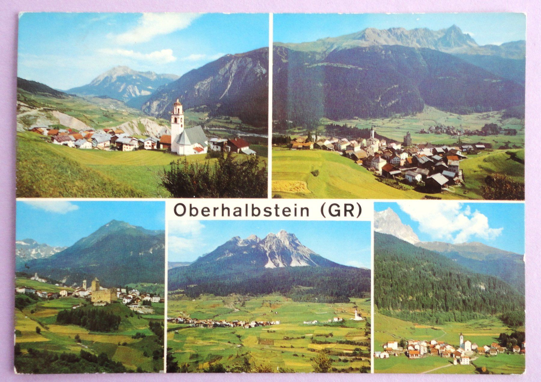 Ansichtskarten: Oberhalbstein (GR) – Defekt aus Fétigny von Billy2miny