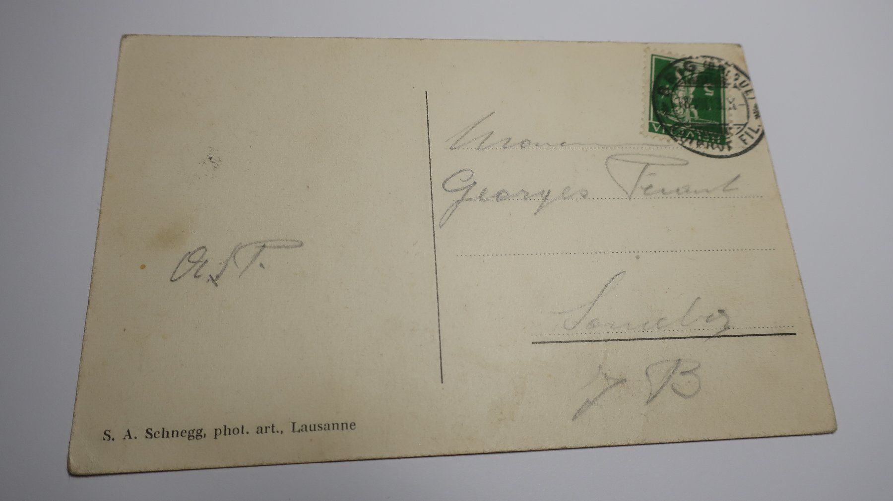 Cartes postales: Lötchbergbahn bei Goppenstein mit Becs de Bossons – D'occasion à Cormoret par Pascalll2001 3
