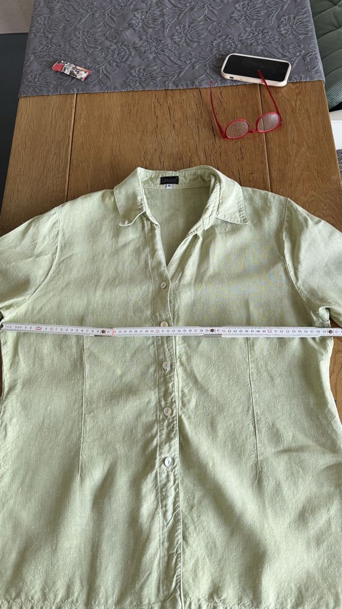 Deerberg Blusen: Top Leinenbluse von Deerberg XL – Gebraucht aus Sirnach von sirni 5