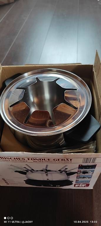 Küchengeräte: Elektrisches Fondue Gerät – Neu und originalverpackt aus Zumikon von Phay 1