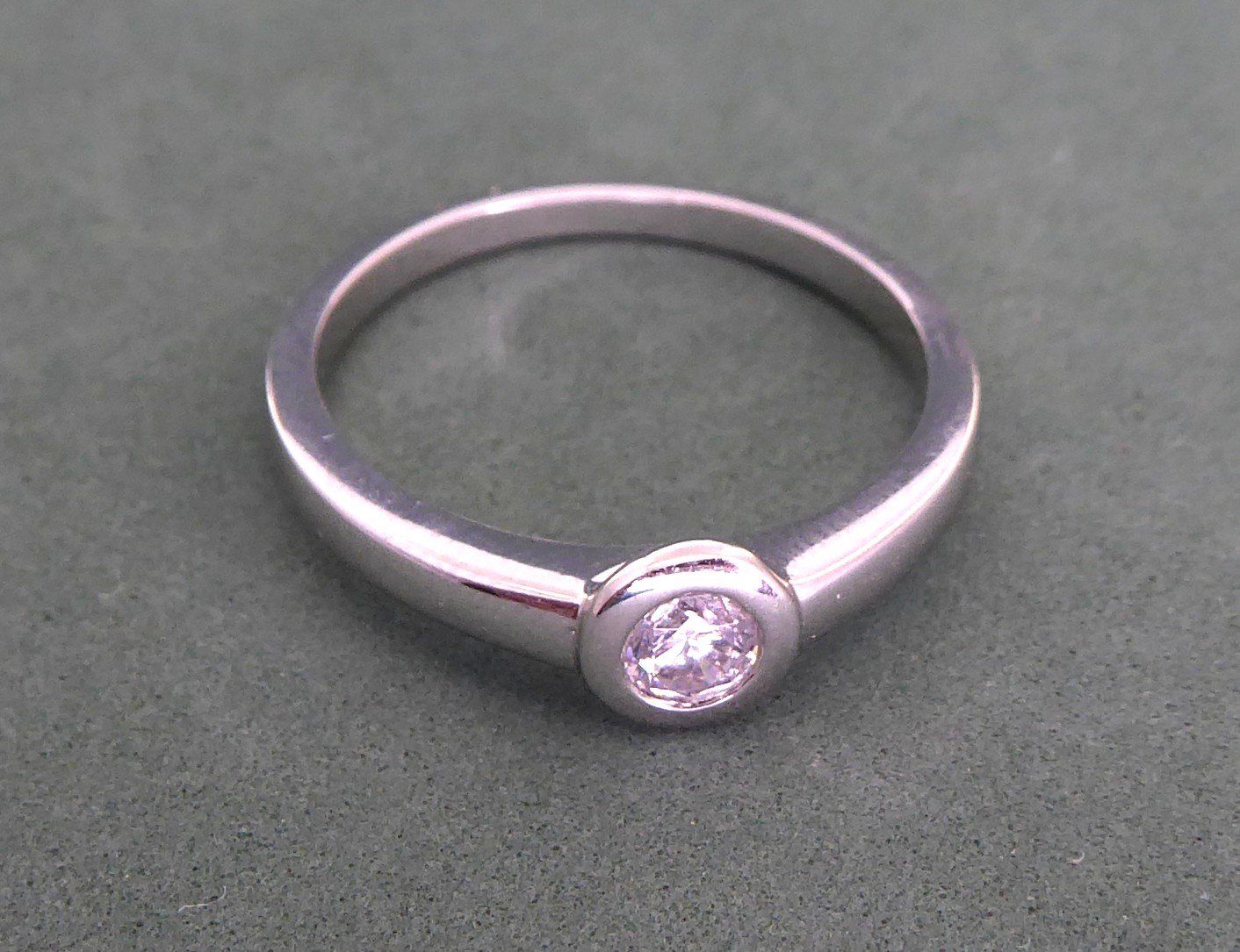 Ringe: Ring 925 Silber mit synthetischem Stein – Gebraucht aus Muri AG von silvermouse007 2