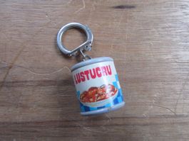 Lustucru Ravioli Dose Schlüsselanhänger, Vintage Rarität!