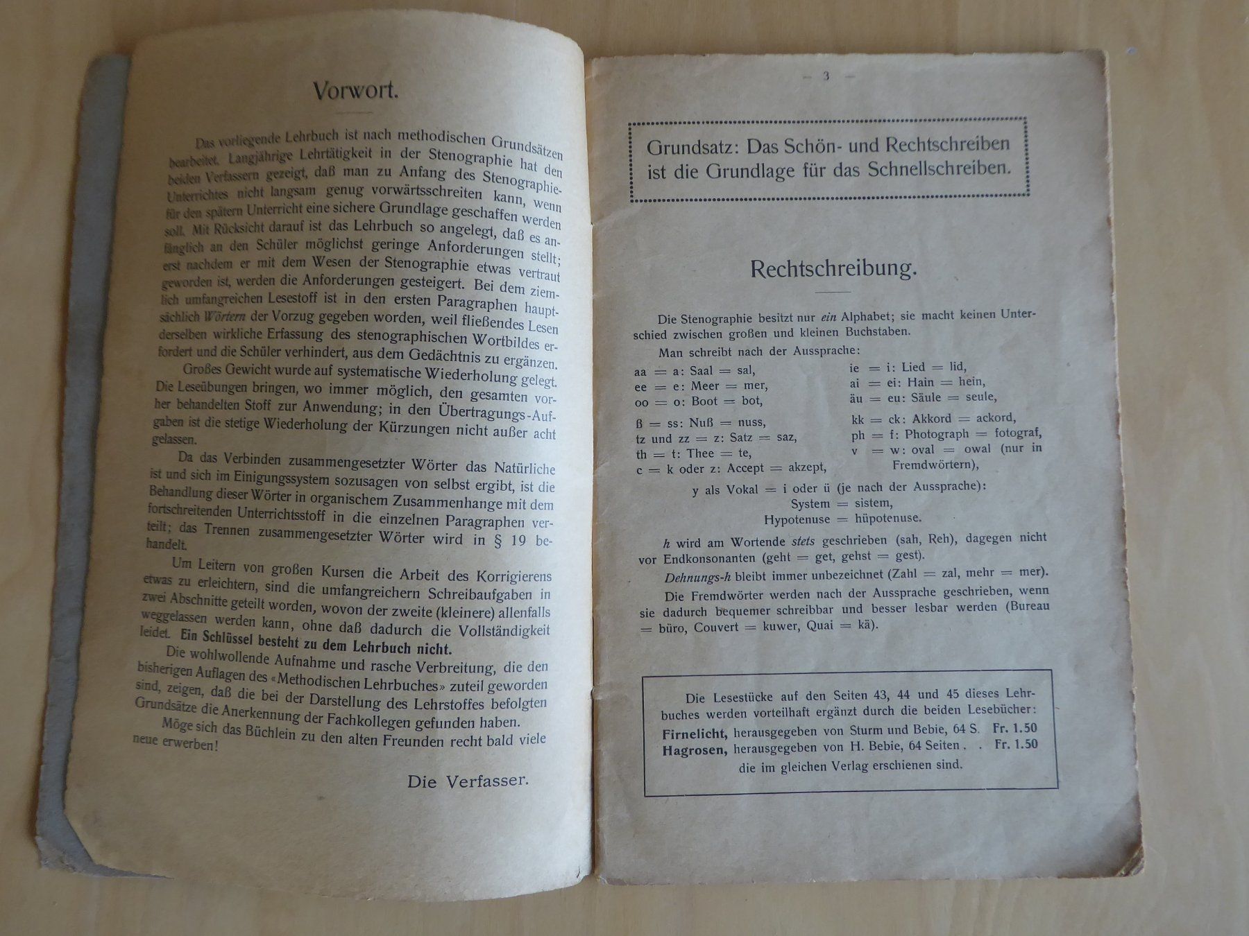 Libri: Methodisches Lehrbuch der Vereinfachten Stenographie – Usato da Aadorf venduto da Dragonfisch 2