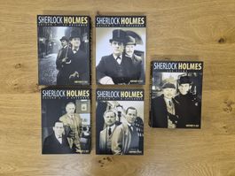 Coffret DVD Sherlock Holmes - Saisons 1 à 5 et 5 films