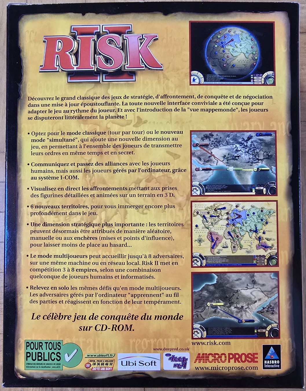 Microsoft Spiele: PC Big Box : Risk II – Gebraucht aus Froideville von xXSebastienXx 1