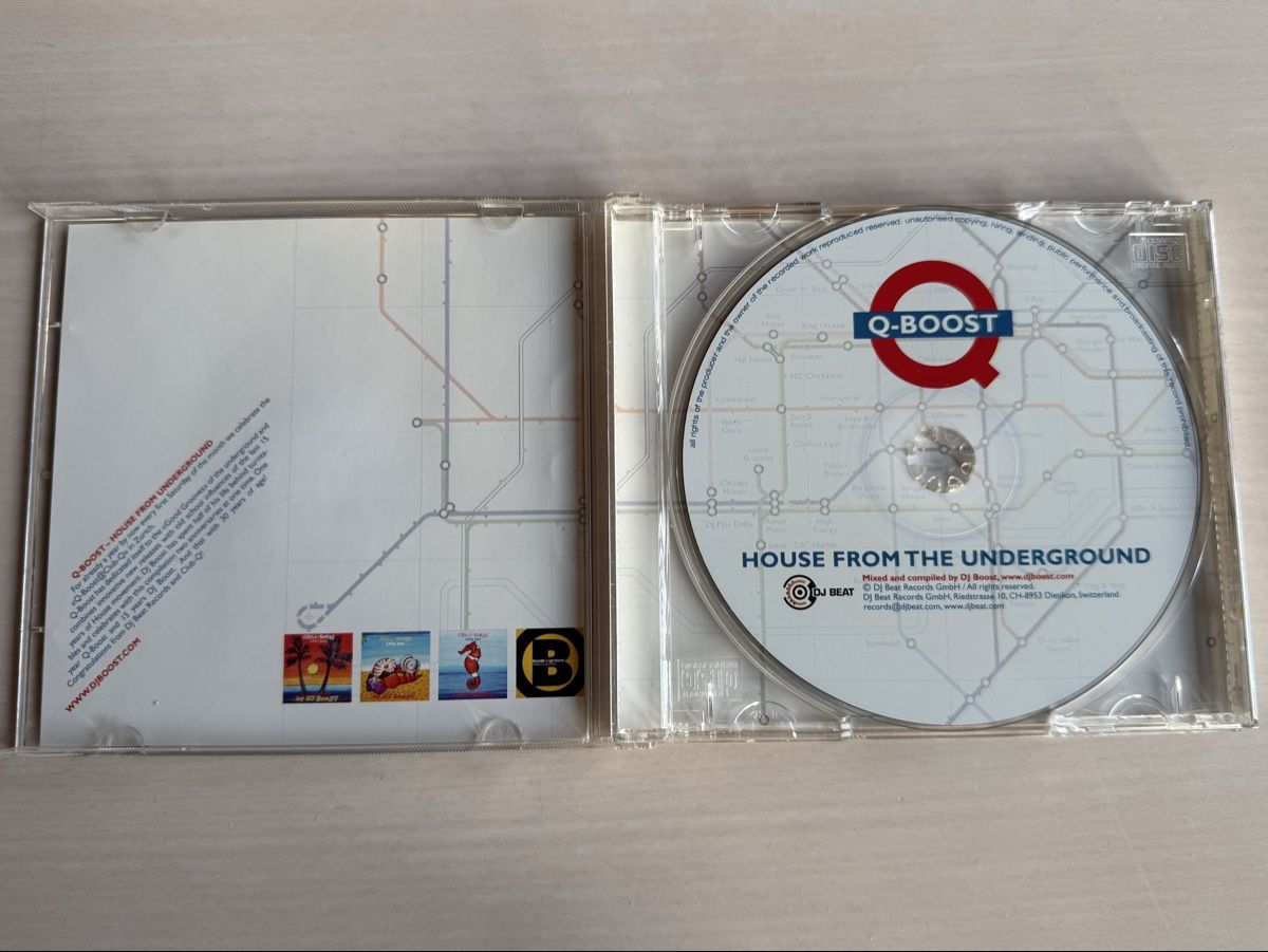 CDs: Q-Boost - House From The Underground - CD – D'occasion à Oberried Brienz par Chyara 2