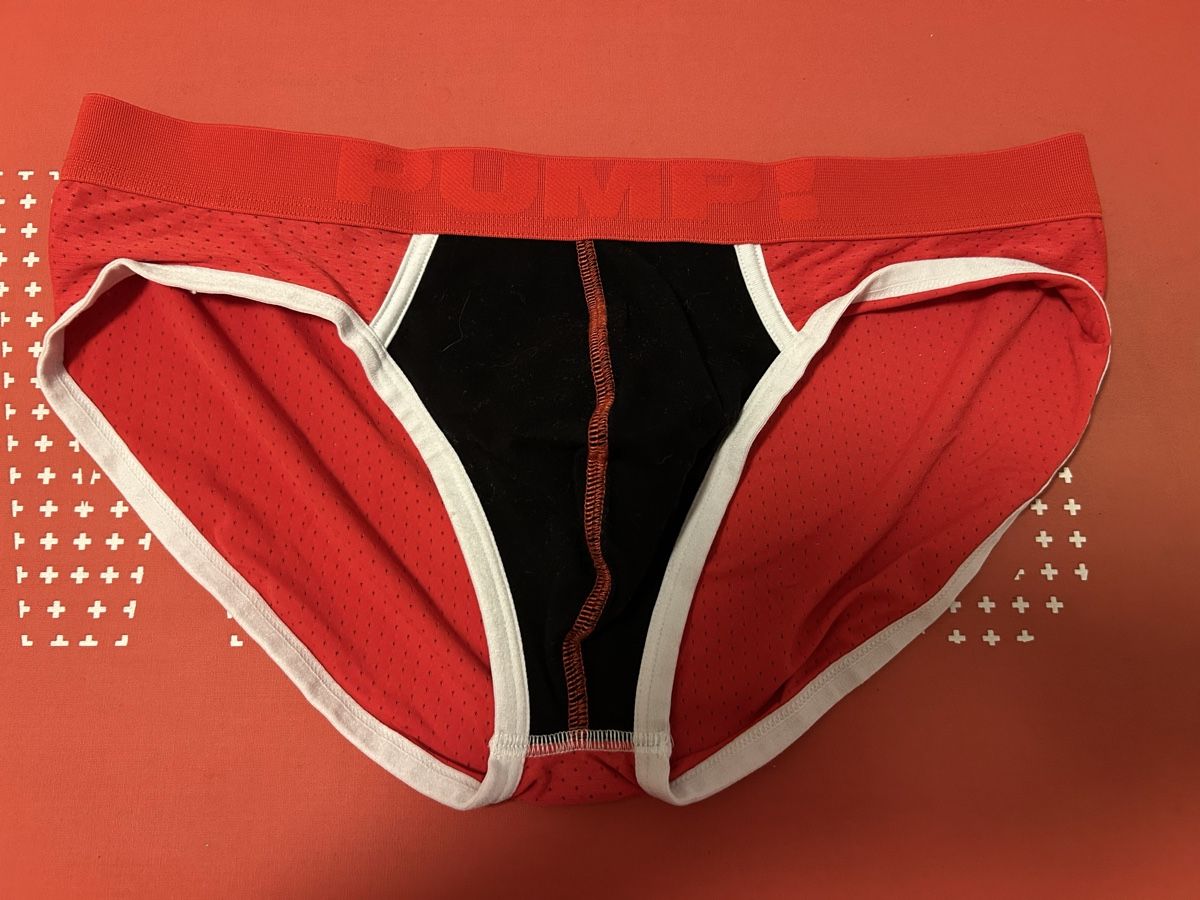 Biancheria intima: Slip PUMP! Rouge et Noir Taille L – Usato da Courfaivre venduto da ludo2282
